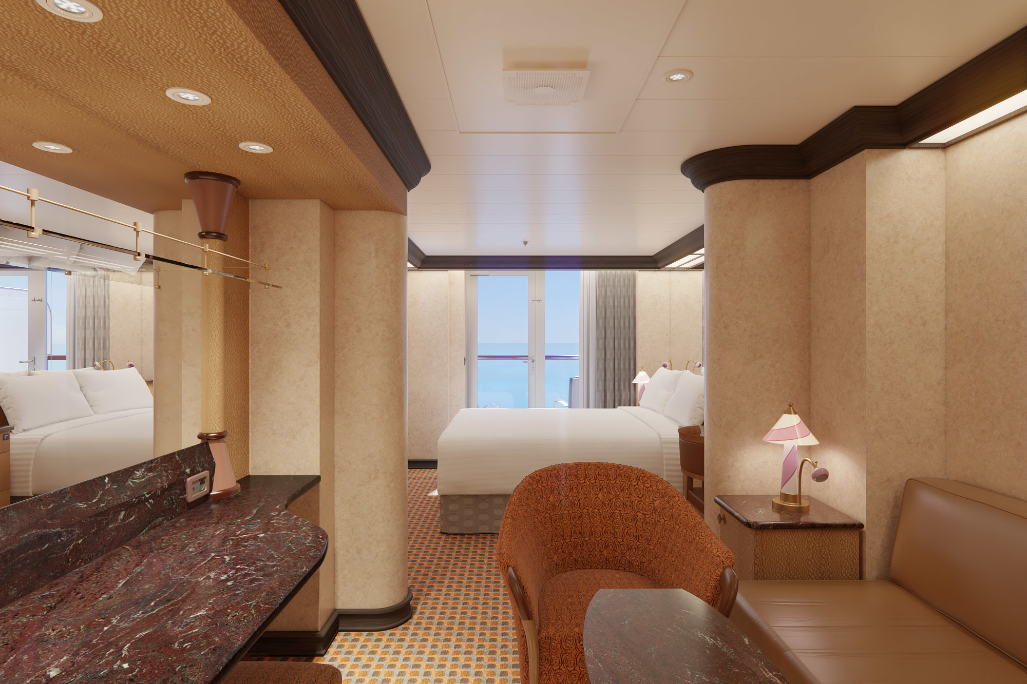 MyCruise Carnival Luminosa Kahytter Balkon 9B1